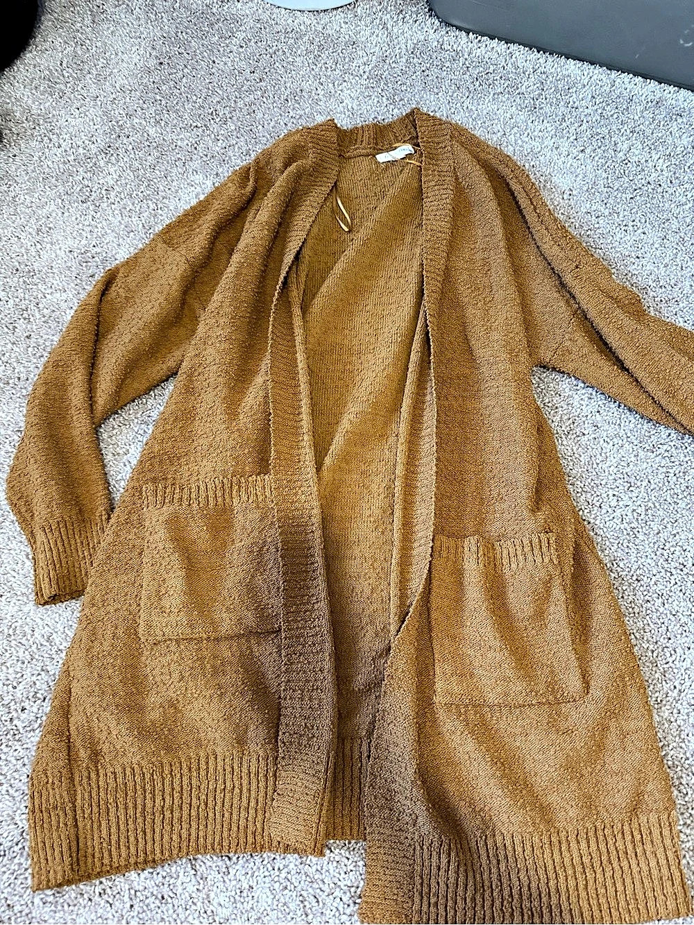 Blu Pepper Brown Knit Cardigan